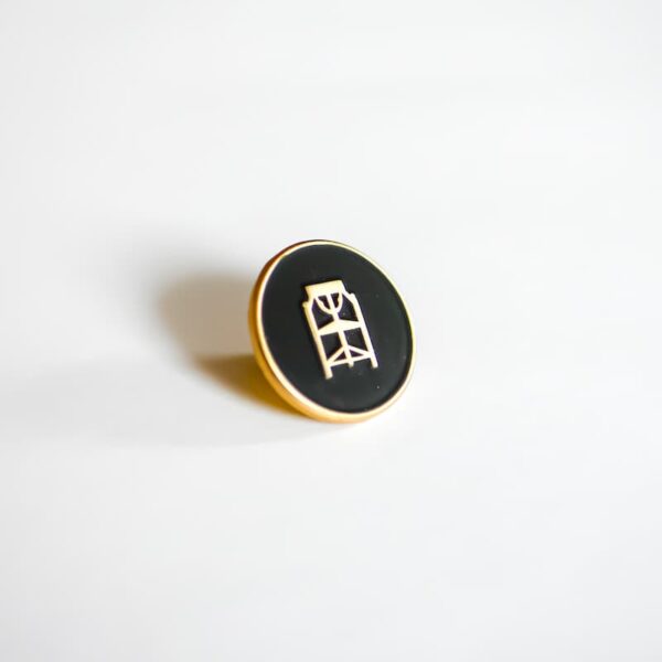 Pin - Black/Gold (Matte) - Image 2